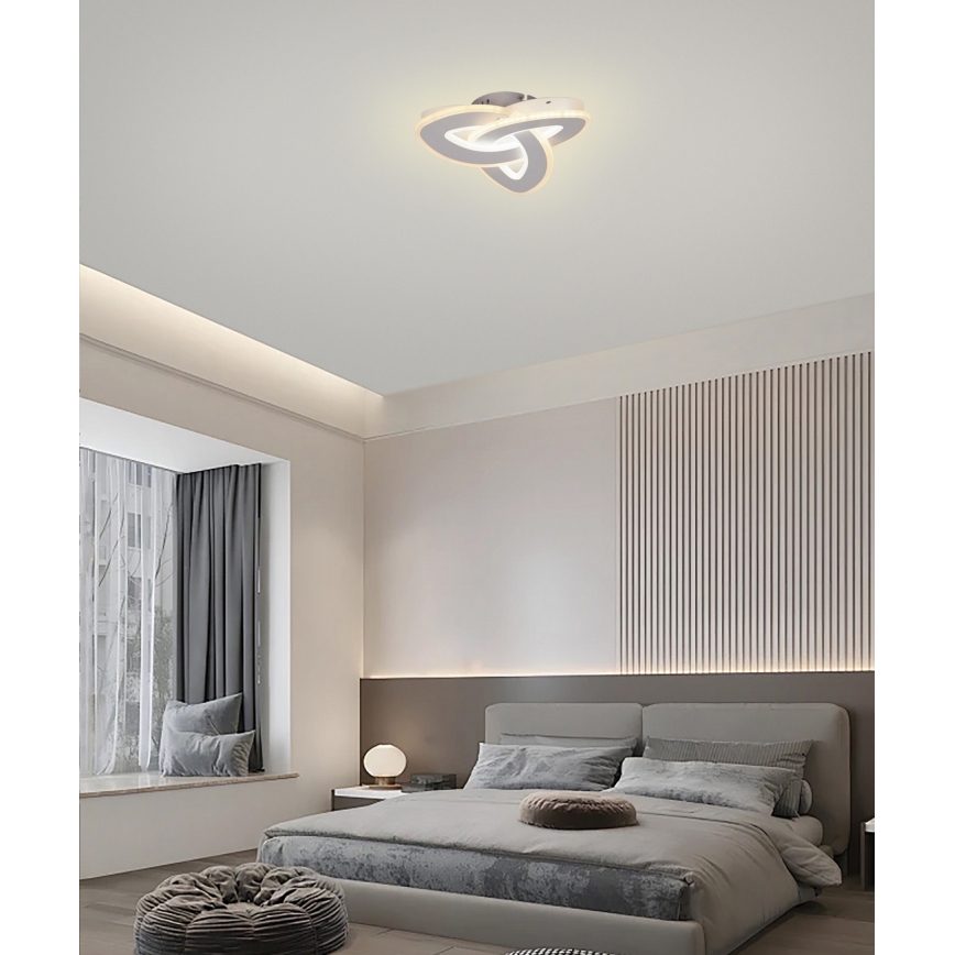 Brilagi - Dimbare LED plafondlamp MODERN MINI LED/49W/230V 3000/4000/6000K 30x30 cm + afstandsbediening
