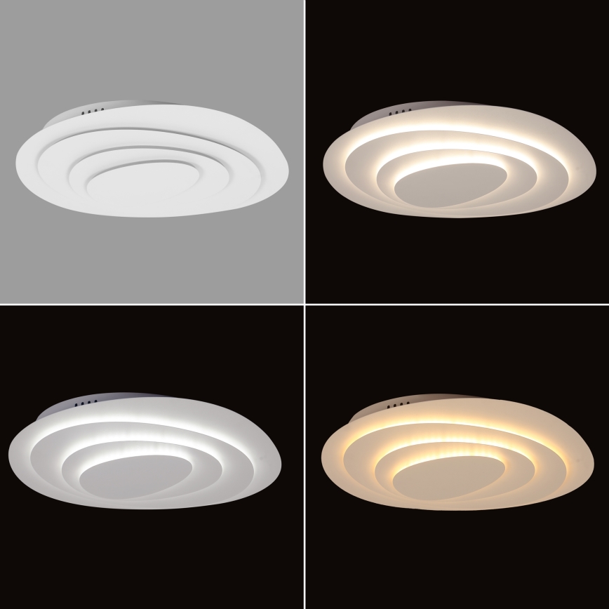 Brilagi - Dimbare LED plafondlamp MODERN MINI LED/65W/230V 3000/4000/6000K 41x34,3 cm + afstandsbediening