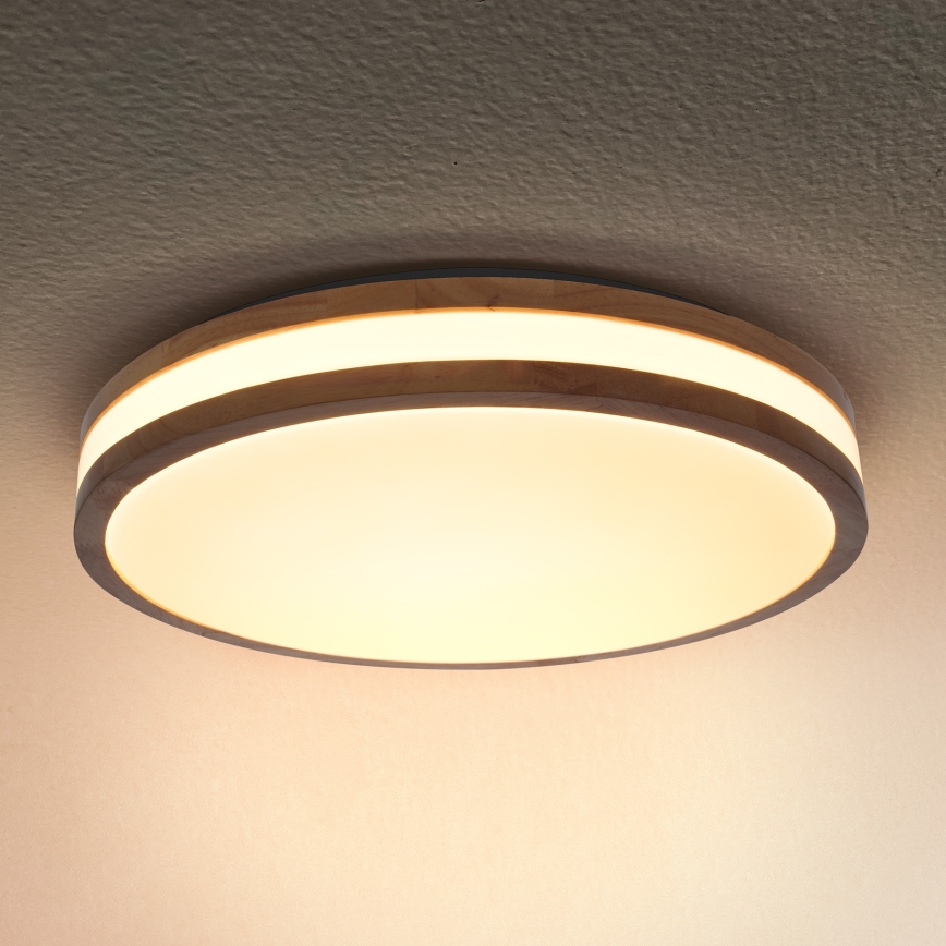 Brilagi - LED Plafondlamp MOLINA LED/24W/230V eiken diameter 29 cm