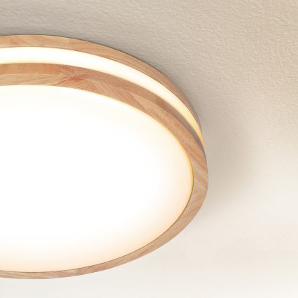 Brilagi - LED Plafondlamp MOLINA LED/24W/230V eiken diameter 29 cm