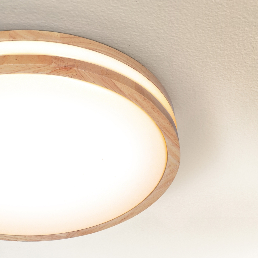 Brilagi - LED Plafondlamp MOLINA LED/24W/230V eiken diameter 29 cm