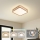 Brilagi - LED plafondlamp MOLINA SQUARE LED/32W/230V 3000/4000/6000K eiken 30x30 cm