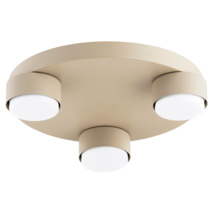 Brilagi - LED-plafondlamp MONO 3xGX53/30W/230V Ø 30 cm beige