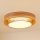 Brilagi - LED Plafondlamp MONTANA BOHO LED/26W/230V diameter 60 cm bruin