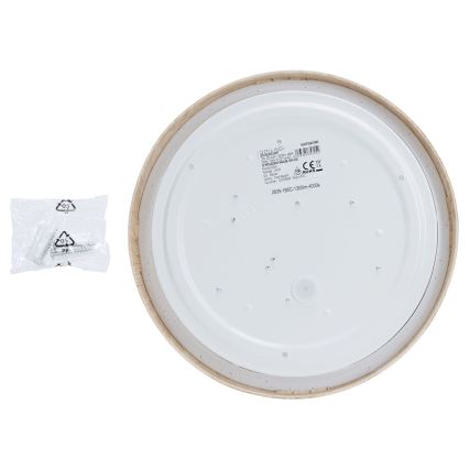 Brilagi - LED plafondlamp NATURA LED/12W/230V 3000K Ø 26,3 cm