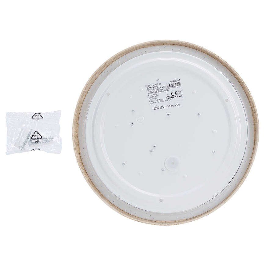 BRILAGI - LED-plafondlamp NATURA LED/12W/230V 4000K Ø 26,3 cm