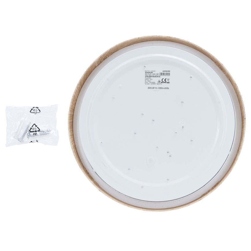 Brilagi - LED Plafondlamp NATURA LED/20W/230V 3000K pr. 33,7 cm