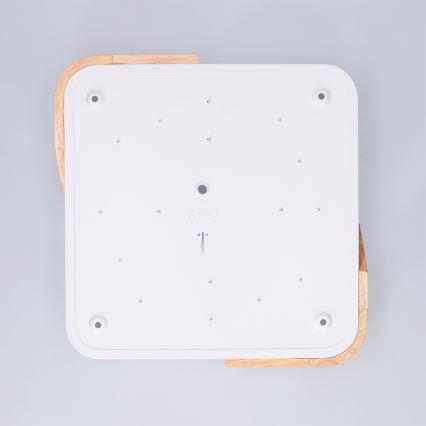 Brilagi - LED plafondlamp PILANA LED/24W/230V eik/wit 32x32 cm
