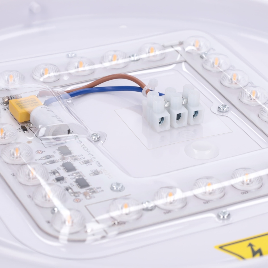 BRILAGI - LED plafondlamp PILANA LED/24W/230V eiken/goud Ø 30 cm