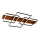 Brilagi - LED-plafondlamp PLANK LED/35W/230V 4000K 55x90 cm hout