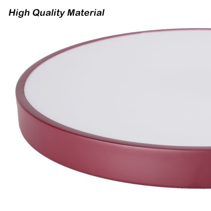 Brilagi - LED-plafondlamp POOL LED/100W/230V 3000/4000/6000K pr. 80 cm bordeaux