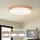 Brilagi - LED plafondlamp POOL LED/100W/230V 3000/4000/6000K Ø 80 cm bronskleurig