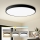Brilagi - LED plafondlamp POOL LED/128W/230V 3000/4000/6000K Ø 100 cm zwart