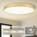 Brilagi - LED plafondlamp POOL LED/180W/230V 3000/4000/6000K Ø 120 cm goudkleurig