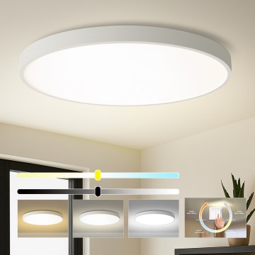 Brilagi - LED plafondlamp POOL LED/180W/230V 3000/4000/6000K Ø 120 cm wit
