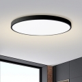 Brilagi - LED Plafondlamp POOL LED/180W/230V 3000/4500/6000K Ø 120 cm zwart
