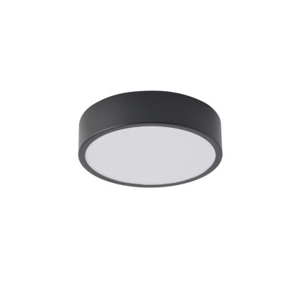 Brilagi - LED plafondlamp POOL LED/18W/230V 3000/4500/6000K Ø 20 cm zwart
