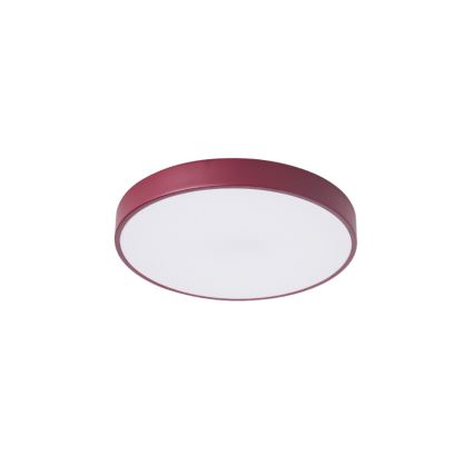 Brilagi - LED-plafondlamp POOL, 36 W, 230 V, 3000/4000/6000 K, Ø 30 cm, bordeaux