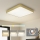 Brilagi - LED plafondlamp POOL LED/36W/230V 3000/4000/6000K 40x40 cm goudkleurig