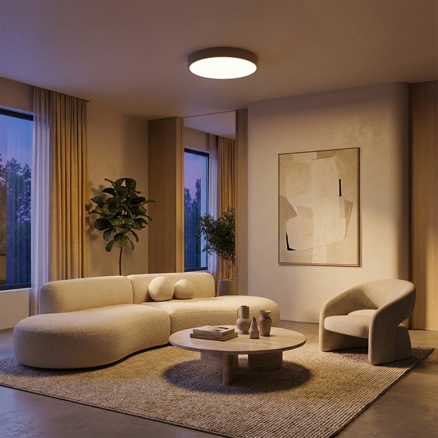 Brilagi - LED-plafondlamp POOL LED/36W/230V 3000/4000/6000K Ø 30 cm beige