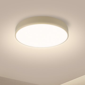 Brilagi - LED plafondlamp POOL LED/36W/230V 3000-6000K diameter 30 cm beige + afstandsbediening