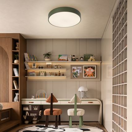 Brilagi - LED-plafondlamp POOL LED/48W/230V 3000/4000/6000K Ø 40 cm groen