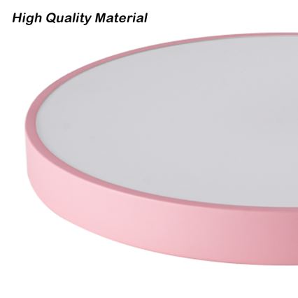 Brilagi - LED-plafondlamp POOL LED/48W/230V 3000/4000/6000K Ø 40 cm roze