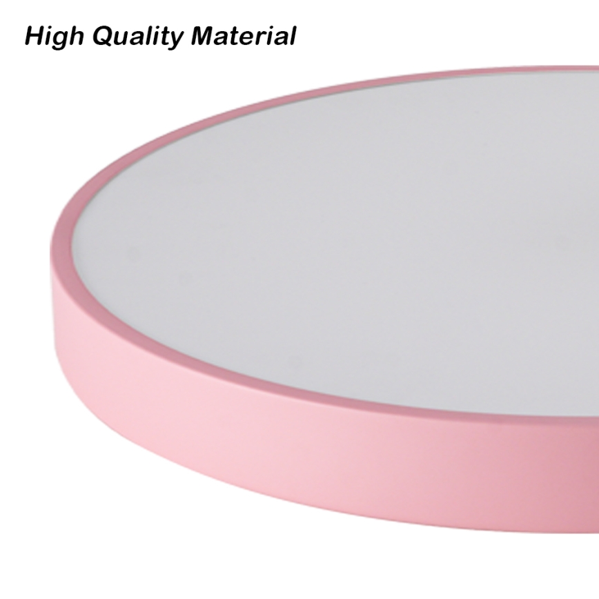 Brilagi - LED-plafondlamp POOL LED/48W/230V 3000/4000/6000K Ø 40 cm roze