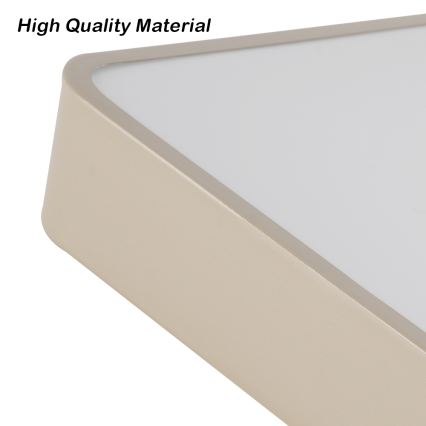 Brilagi - LED-plafondlamp POOL LED/48W/230V 3000/4000/6000K 50x50 cm beige
