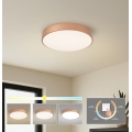 Brilagi - LED plafondlamp POOL LED/48W/230V 3000/4000/6000K Ø 40 cm bronskleurig