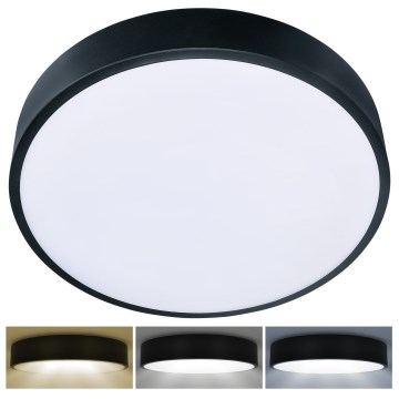 Brilagi - LED Plafondlamp POOL LED/48W/230V 3000/4500/6000K Ø 40 cm zwart