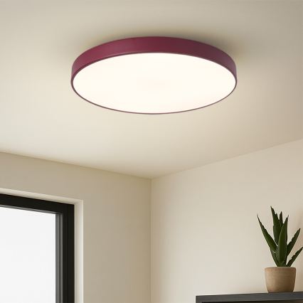 Brilagi - LED-plafondlamp POOL LED/60W/230V 3000/4000/6000K diam. 50 cm bordeaux