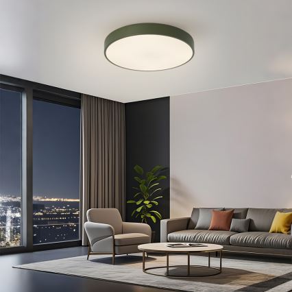 Brilagi - LED plafondlamp POOL LED/60W/230V 3000/4000/6000K Ø 50 cm groen