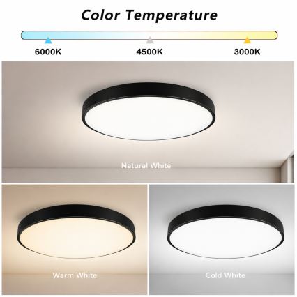 Brilagi - LED plafondlamp POOL LED/60W/230V 3000/4000/6000K 50 cm