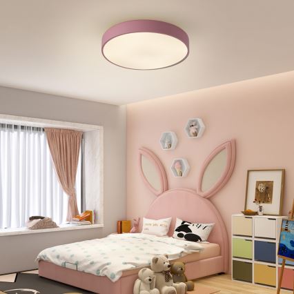 Brilagi - LED plafondlamp POOL LED/60W/230V 3000/4000/6000K Ø 50 cm roze