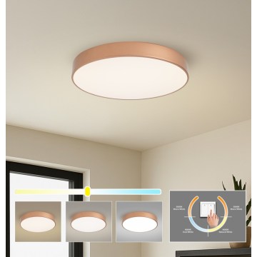 Brilagi - LED-plafondlamp POOL LED/60W/230V 3000/4000/6000K Ø 50 cm bronskleurig
