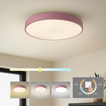 Brilagi - LED plafondlamp POOL LED/60W/230V 3000/4000/6000K Ø 50 cm roze