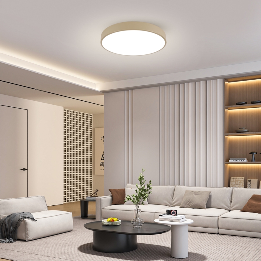 Brilagi - LED-plafondlamp POOL LED/60W/230V 3000/4000/6000K Ø 60 cm beige