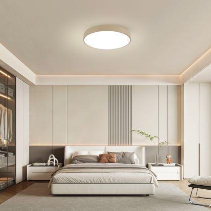 Brilagi - LED-plafondlamp POOL LED/60W/230V 3000/4000/6000K Ø 60 cm beige