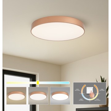 Brilagi - LED plafondlamp POOL LED/60W/230V 3000/4000/6000K Ø 60 cm bronskleurig