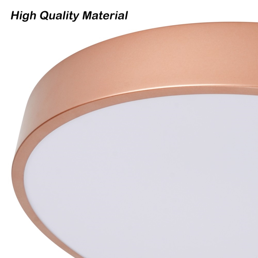Brilagi - LED plafondlamp POOL LED/60W/230V 3000/4000/6000K Ø 60 cm bronskleurig