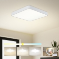 Brilagi - LED plafondlamp POOL SQUARE LED/36W/230V 3000/4000/6000K 40x40 cm wit