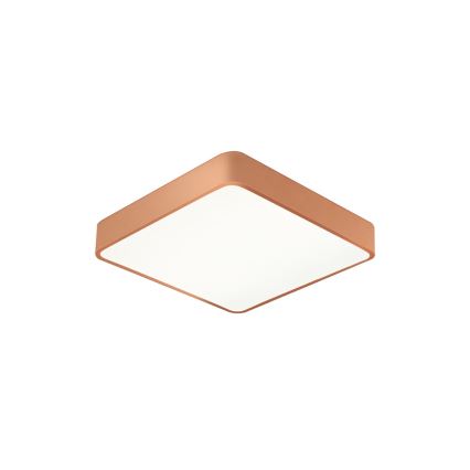 BRILAGI - LED plafondlamp POOL SQUARE LED/48W/230V 3000/4000/6000K 50x50 cm koperkleurig