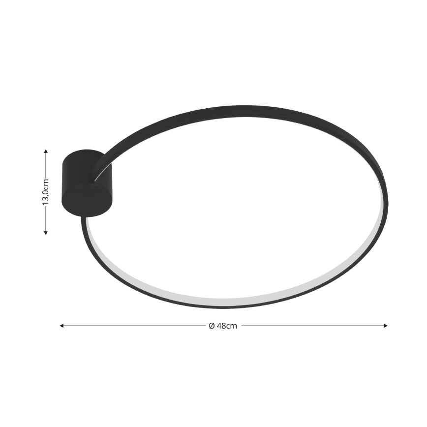 Brilagi - LED Plafondlamp RINGO LED/18W/230V