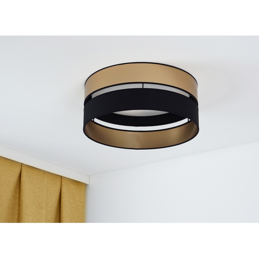 Brilagi - LED Plafondlamp ROYAL LED/24W/230V diameter 45 cm zwart/goud