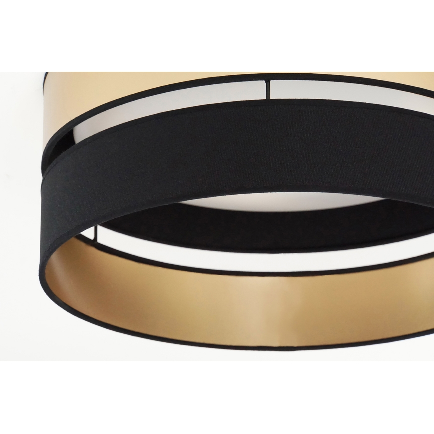 Brilagi - LED Plafondlamp ROYAL LED/24W/230V diameter 45 cm zwart/goud