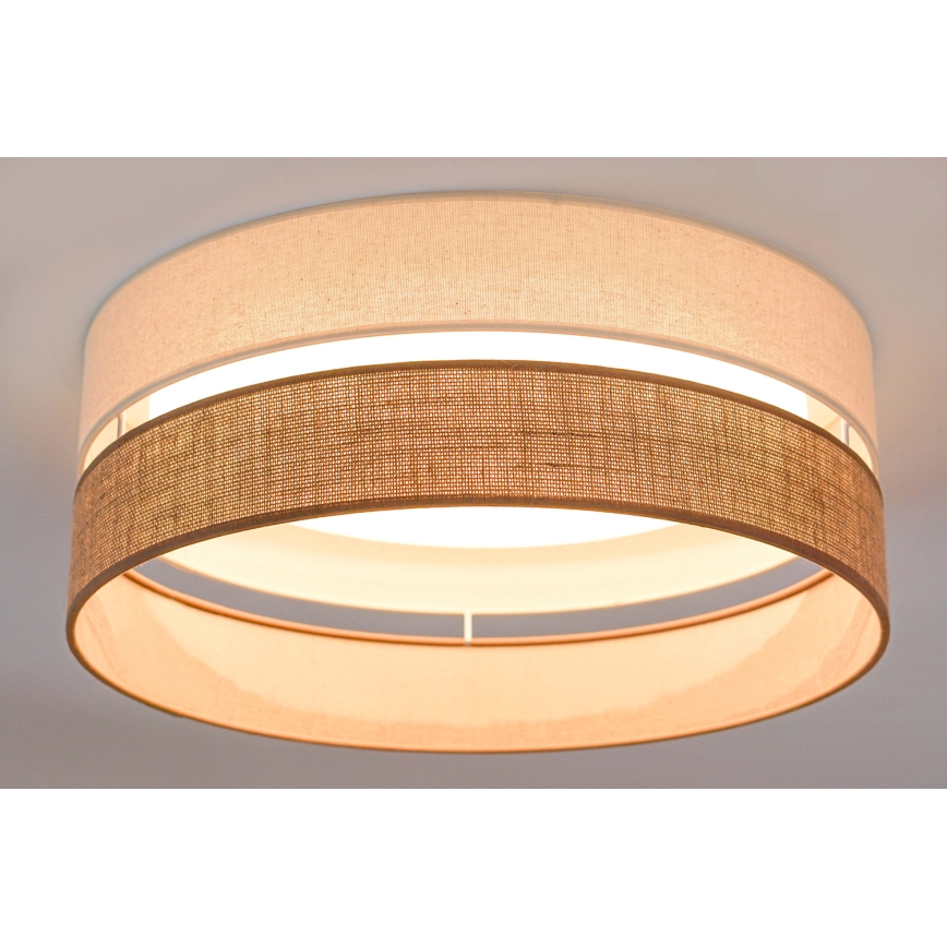 Brilagi - LED Plafondlamp ROYAL YUTE LED/24W/230V diameter 45 cm beige/crème