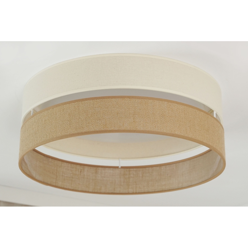 Brilagi - LED Plafondlamp ROYAL YUTE LED/24W/230V diameter 45 cm beige/crème