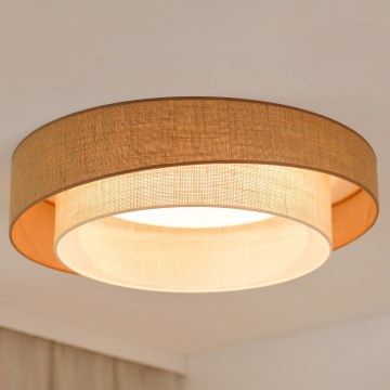 Brilagi - LED Plafondlamp SHINE LED/24W/230V diameter 60 cm beige/crème