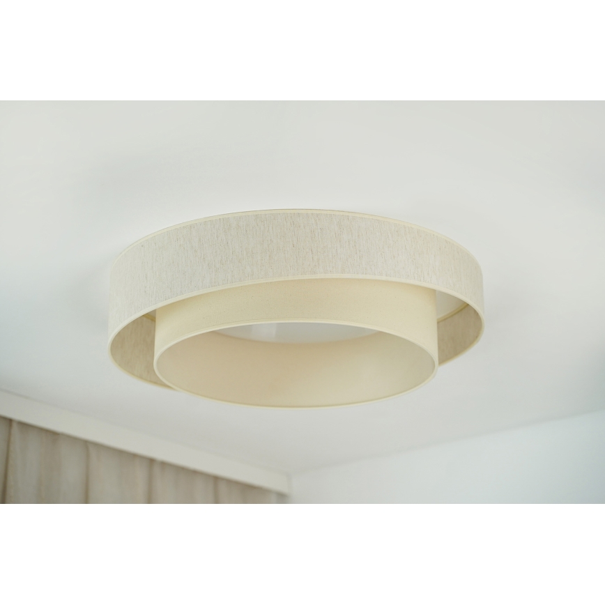 Brilagi - LED Plafondlamp SHINE LED/26W/230V diameter 60 cm crème